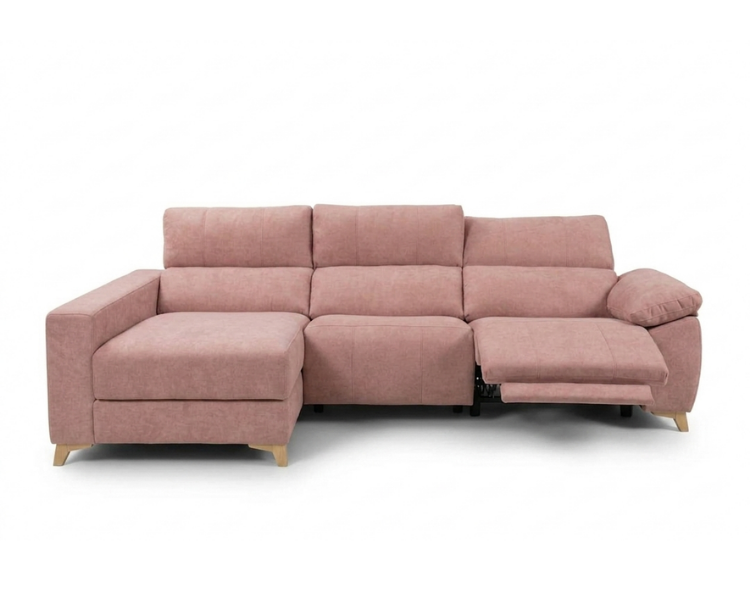 Sofá chaise longue relax - Leo | Botonera Individual