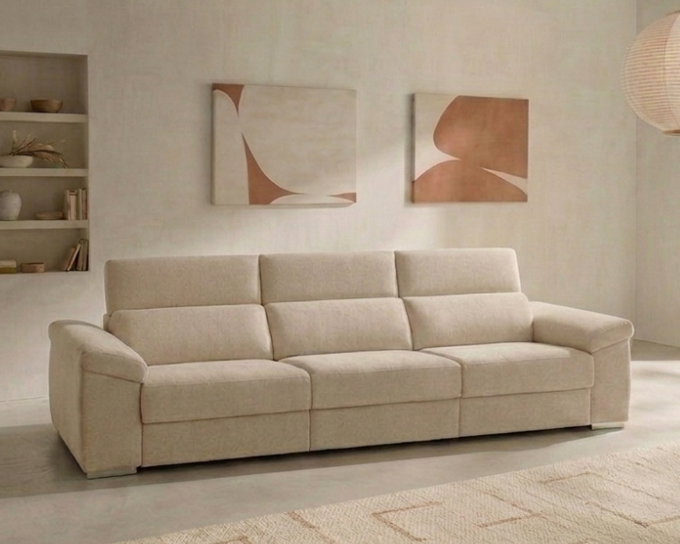 Sofá Sky – Deslizante Convertible en Cama | Cabezal reclinable | Decoratoda