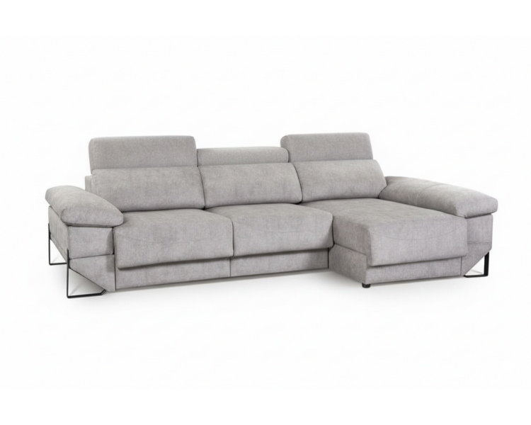 Sofá chaise longue deslizante útil como cama – Angelo