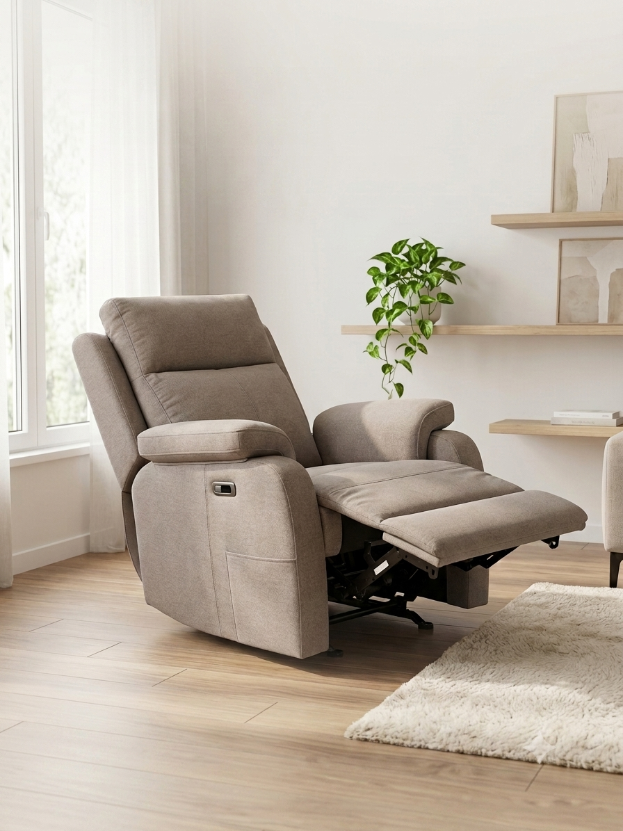 Sillón relax Zoe | Manual, Eléctrico o Elevador | Todo Desenfundable