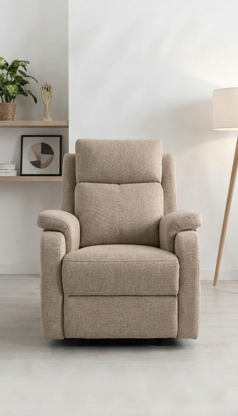 Sillón relax Zoe | Manual, Eléctrico o Elevador | Todo Desenfundable