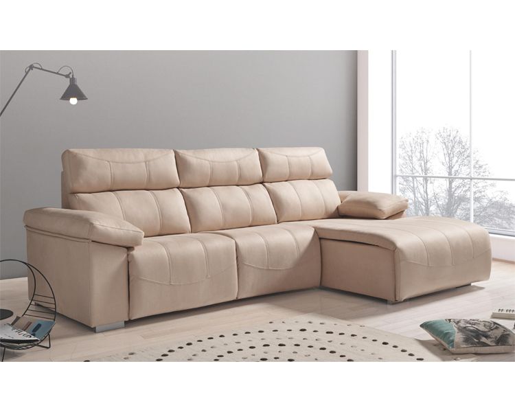 Sofá chaise longue relax motorizado – Edurne