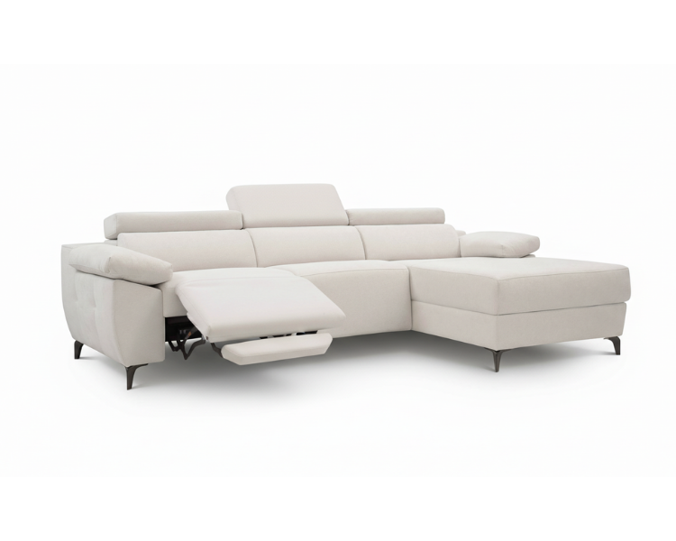 Sofá chaise longue relax eléctrico – Leyla