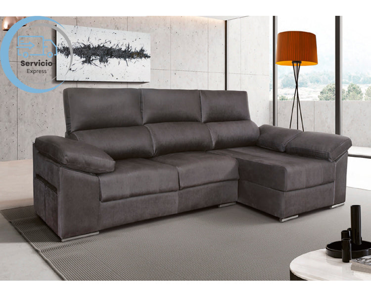 Sofá chaise longue deslizante – Milka servicio express