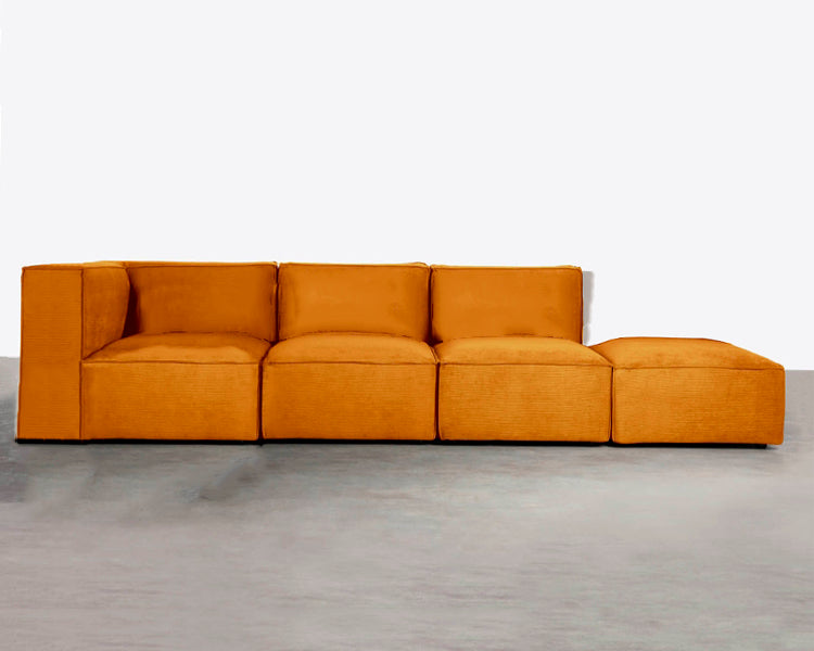 Sofá + puff – Modular