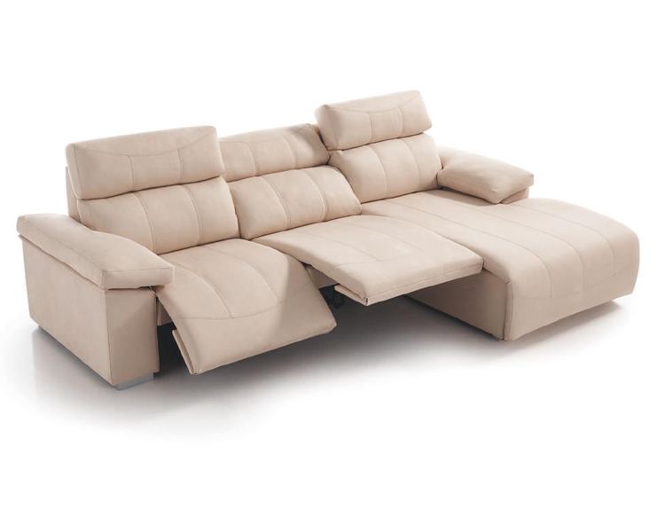 Sofá chaise longue relax motorizado – Edurne