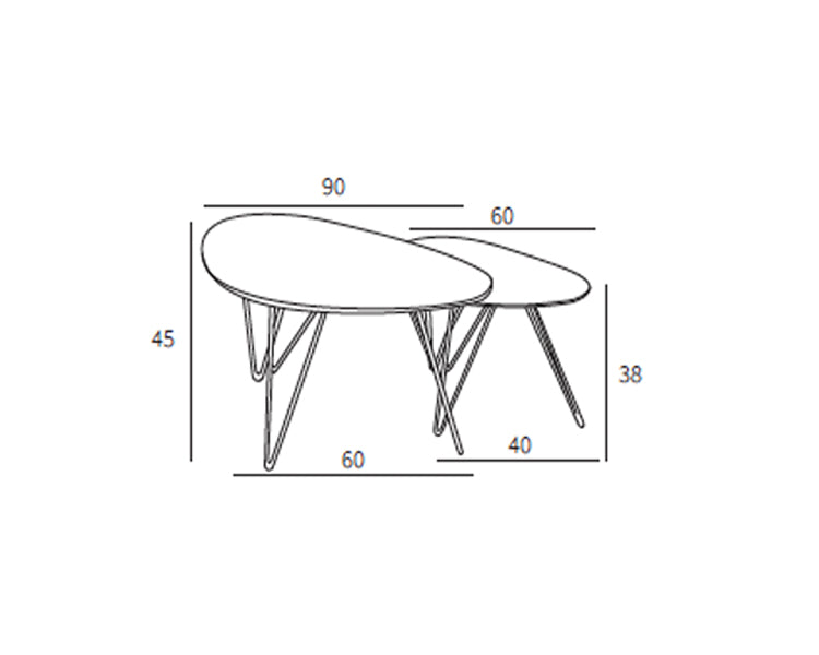 Mesa de centro – Silvia