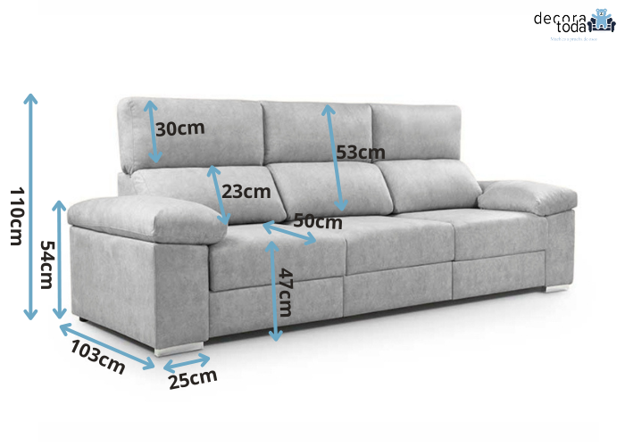 Sofá deslizante útil como cama – Mulán