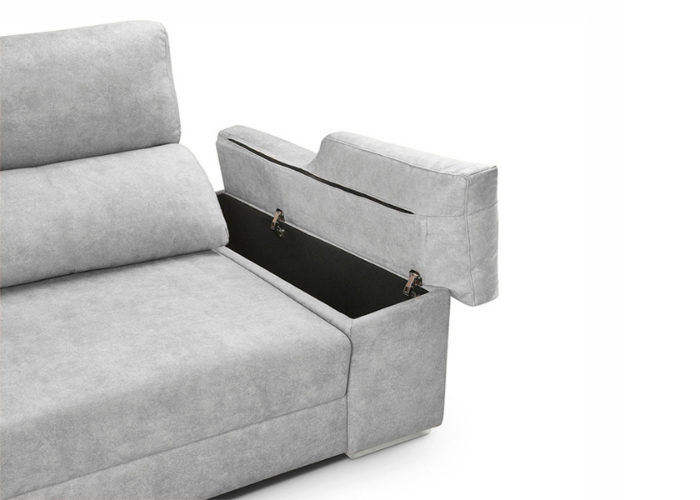 Sofá deslizante útil como cama – Mulán