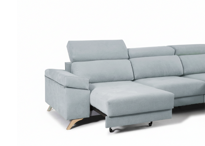 Sofá 3 asientos útil como cama  - Plaza