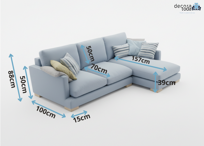 Sofá chaise longue – Ulises