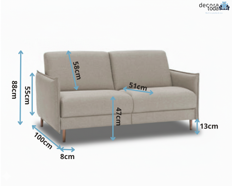 Lublu Sofá cama – Lublú – decoratoda