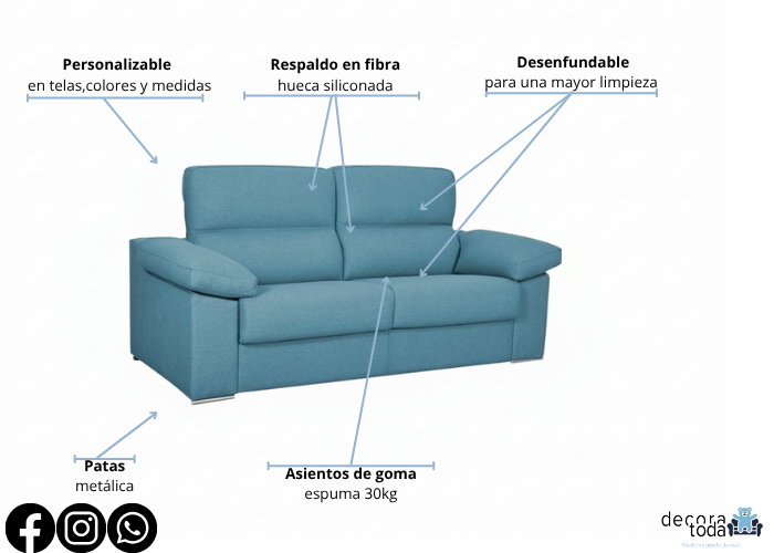 Sofá cama – Pegasus