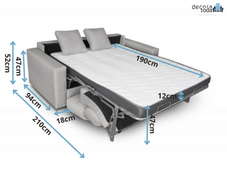 Sofá cama – Italic