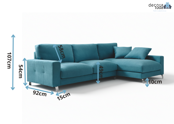 Sofá chaise longue – Reinols