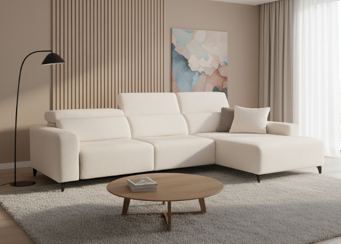 Sofá chaise longue deslizante – Yulia