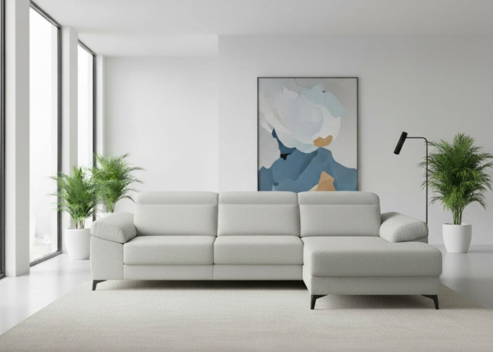 Sofá chaise longue deslizante útil como cama – Barny