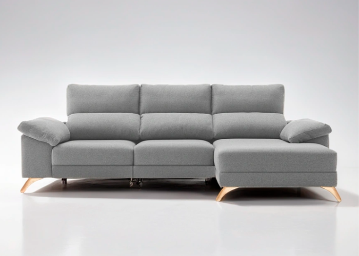 Sofá chaise longue deslizante útil como cama – Maica