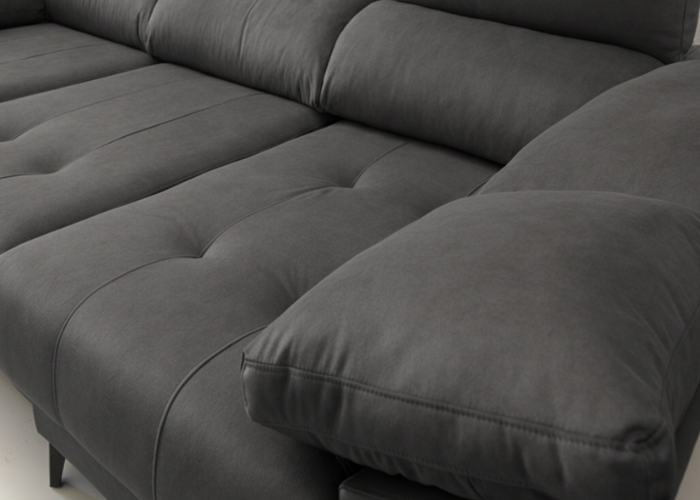 Sofá chaise longue deslizante útil como cama – Mulán