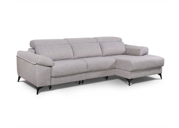 Sofá chaise longue deslizante útil como cama – Barny