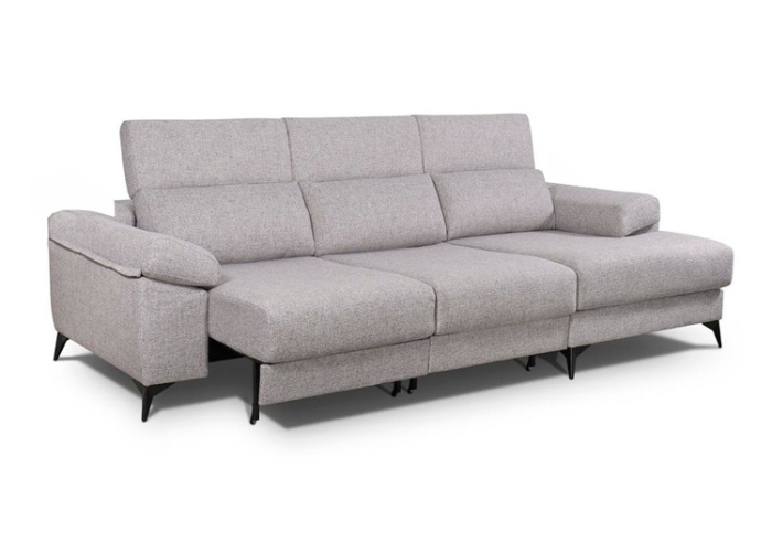 Sofá chaise longue deslizante útil como cama – Barny