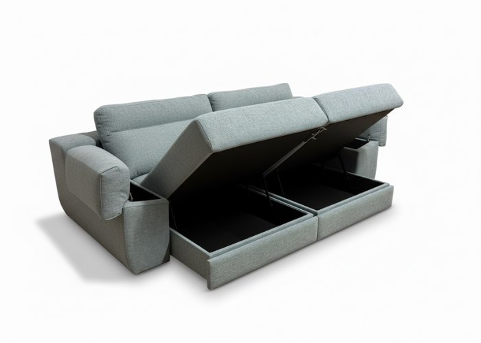 Sofá deslizante con almacenaje – Capri
