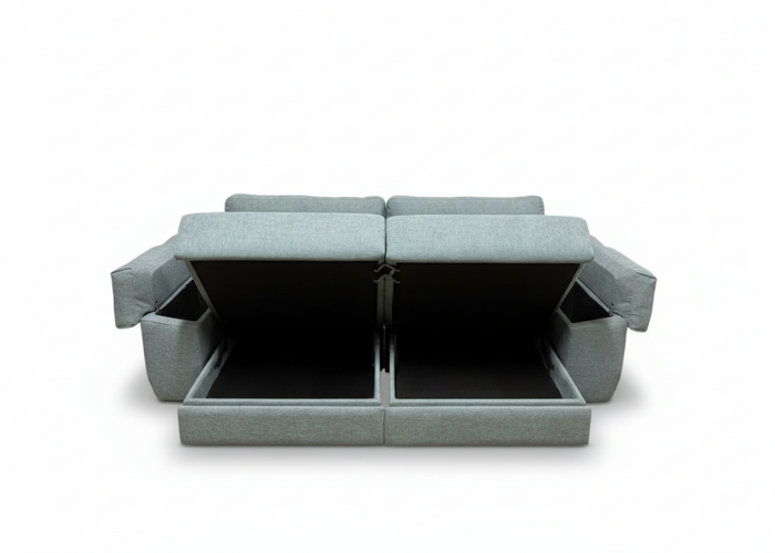 Sofá deslizante con almacenaje – Capri