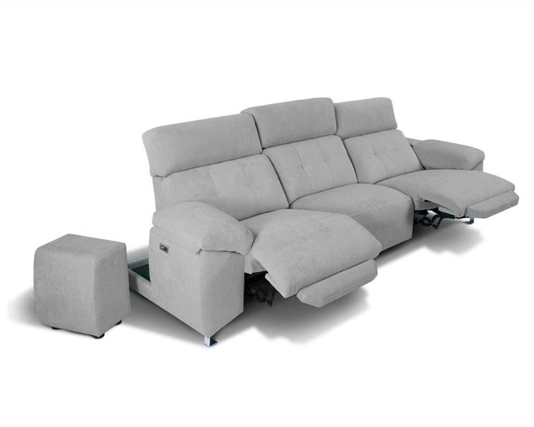 Sofá relax motorizado 3 asientos – Lux