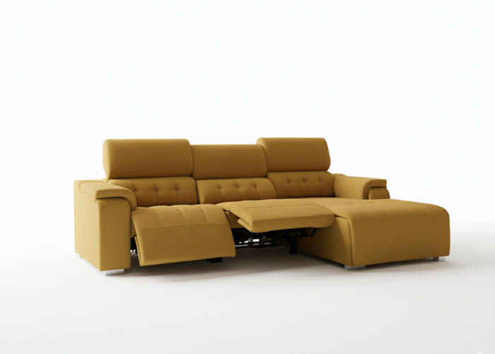 Sofá chaise longue relax eléctrico – Leandro