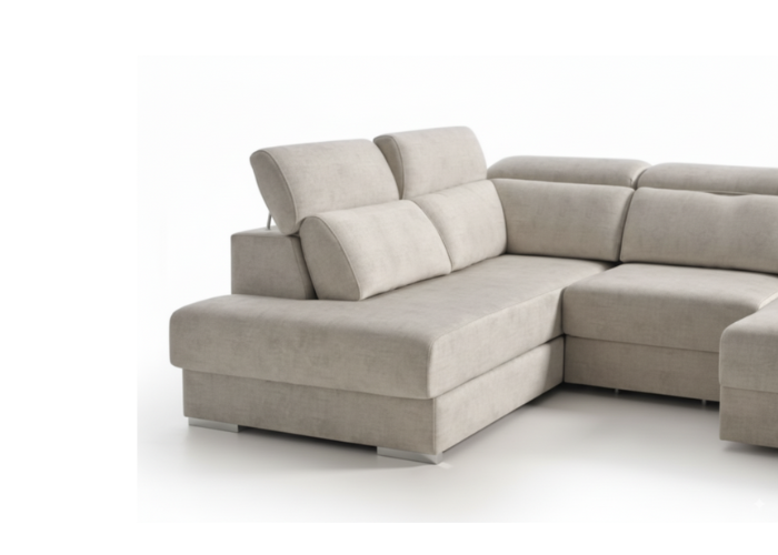 Sofá rinconero deslizante útil como cama - Oporto