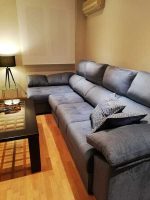 Sofá chaise longue deslizante útil como cama – Mulán