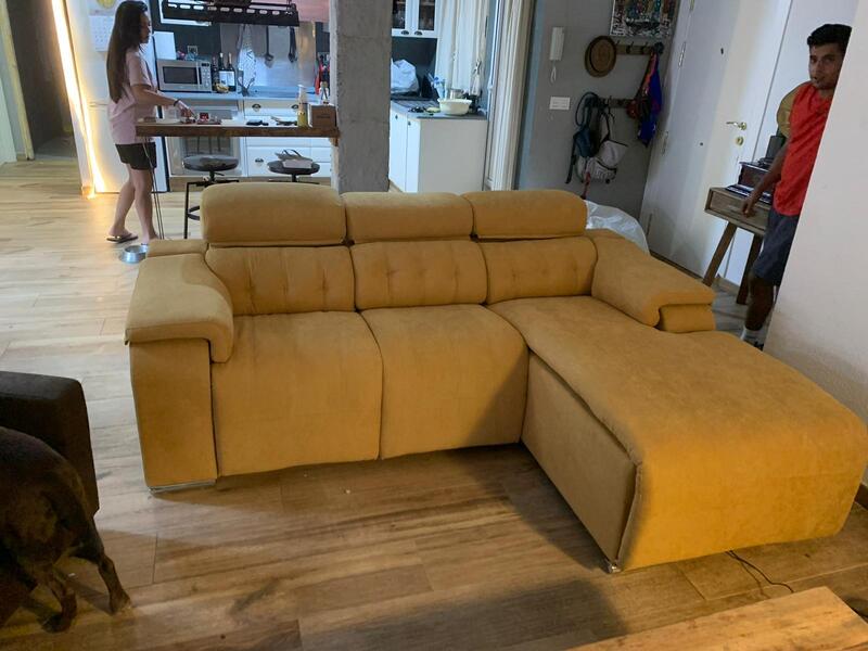 Sofá chaise longue relax eléctrico – Leandro