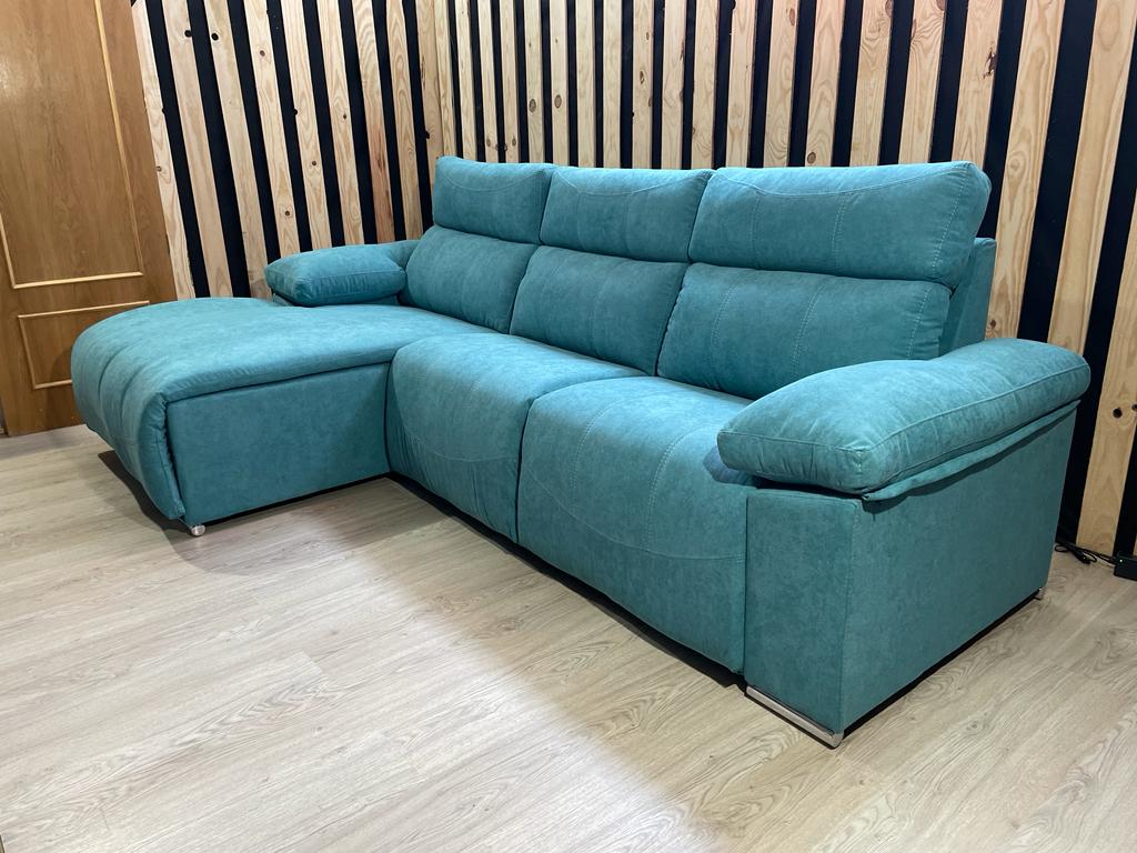 Sofá chaise longue relax motorizado – Edurne