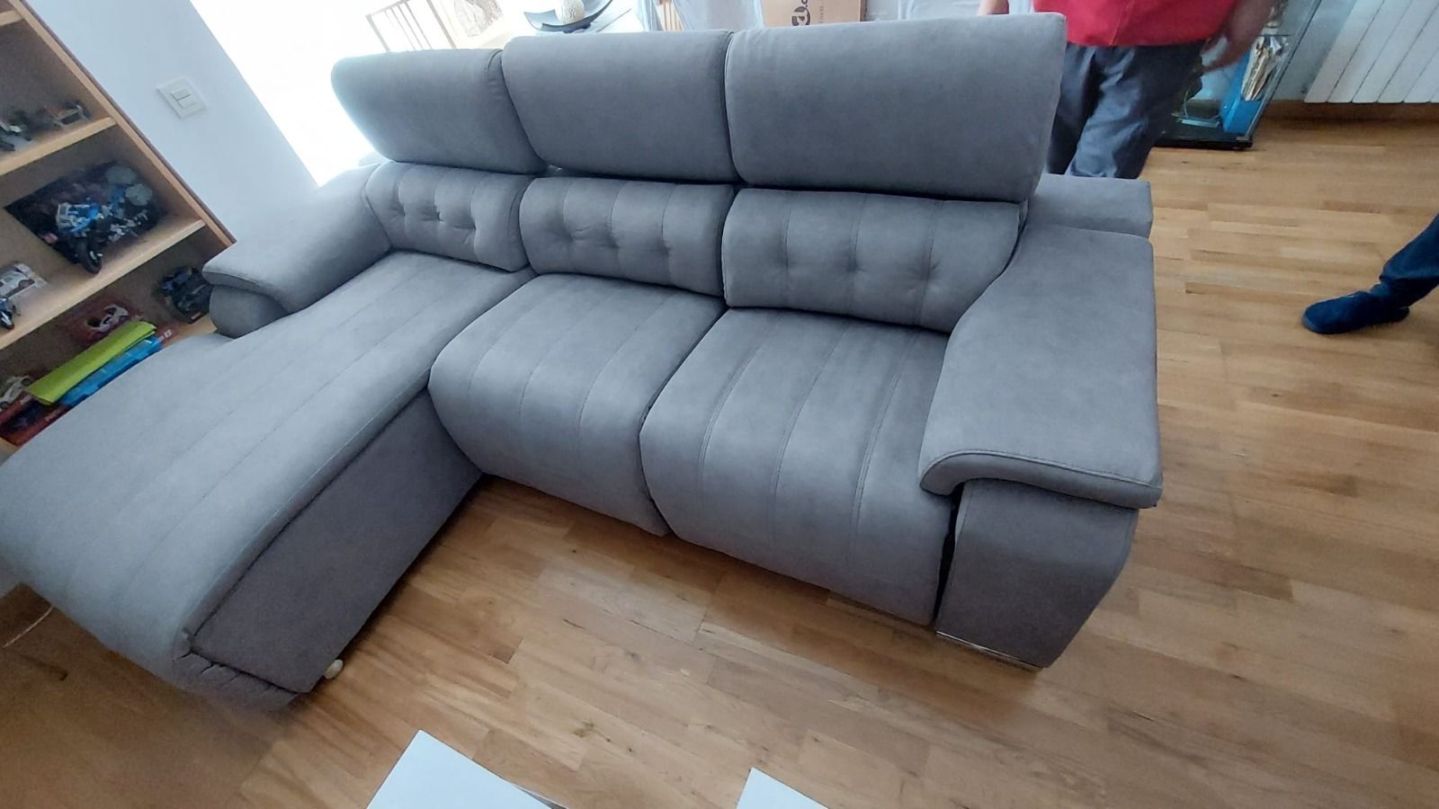 Sofá chaise longue relax eléctrico – Leandro