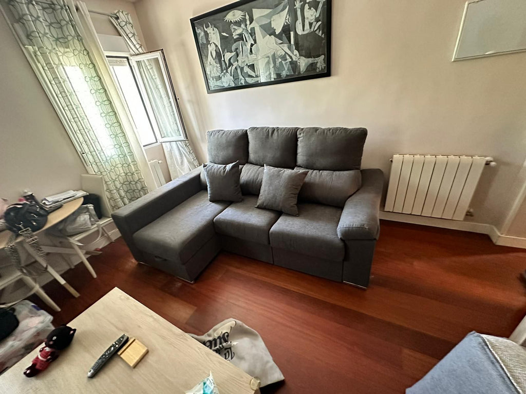 Sofá chaise longue deslizante útil como cama – Luxer