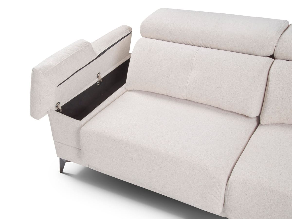 Sofá rinconero deslizante útil como cama – Wally