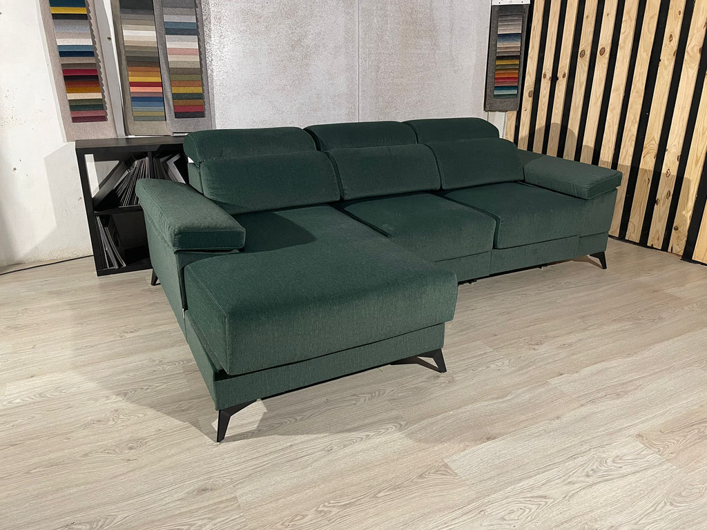 Sofá chaise longue deslizante útil como cama – Barny