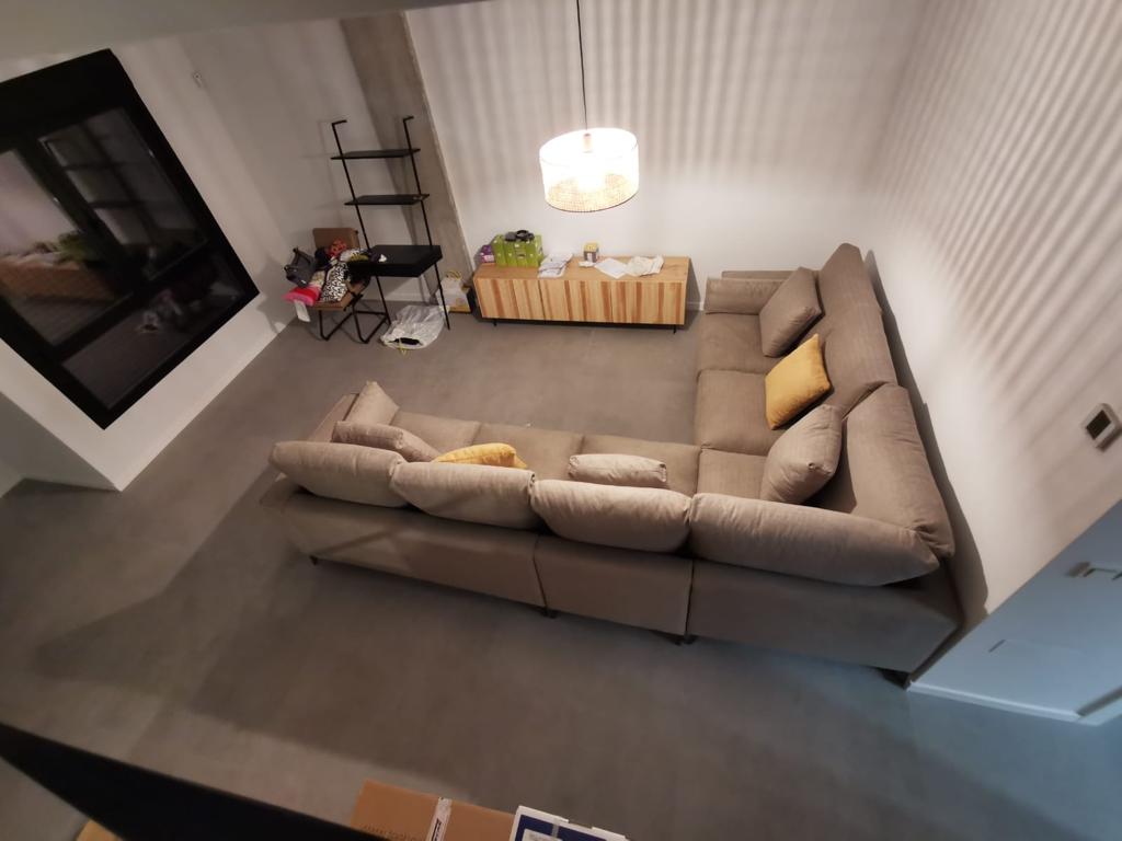 Sofá + puff – Modular