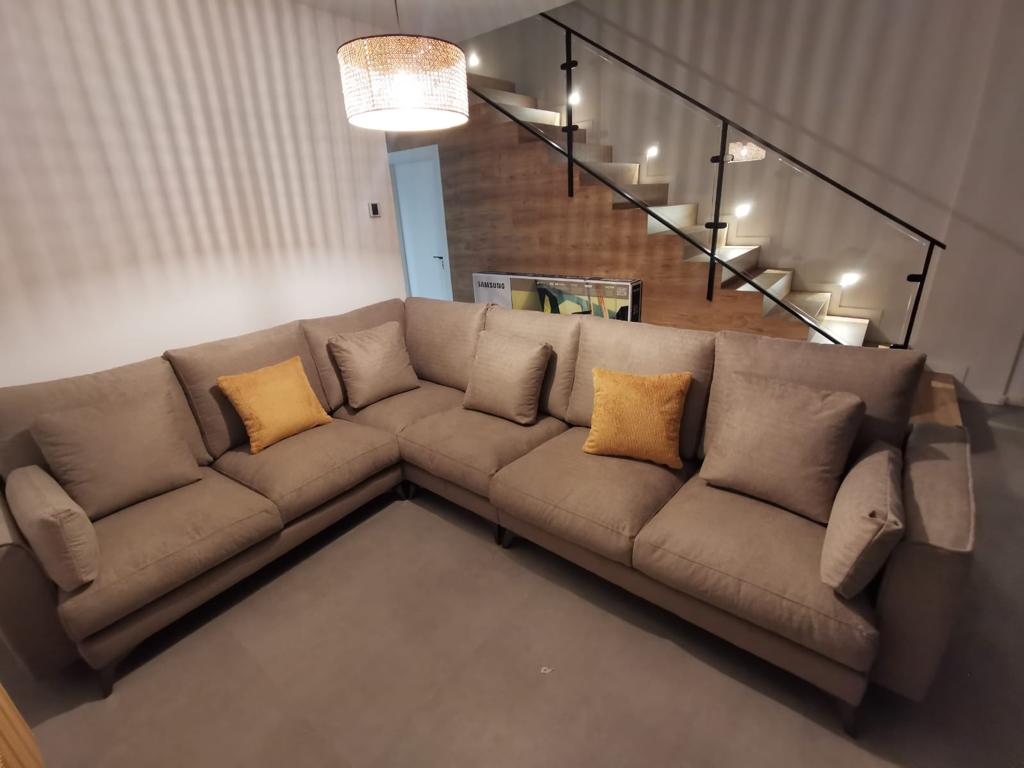 Sofá + puff – Modular