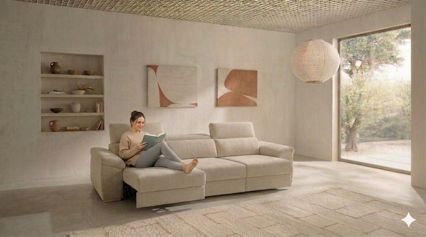 Sofá deslizante útil como cama – Sky