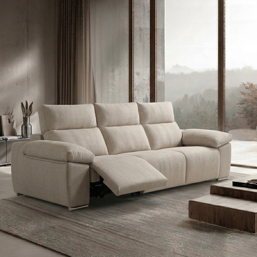 Sofá relax eléctrico 3 asientos – Medichi