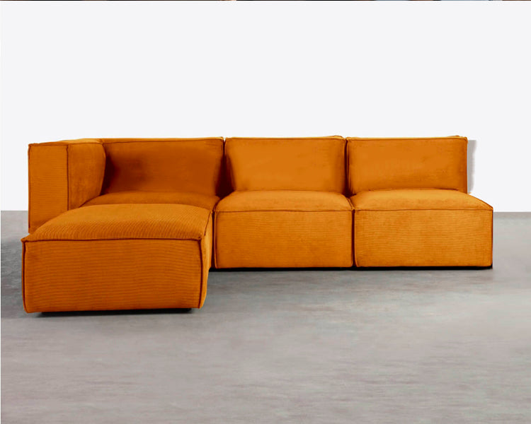 Sofá + puff – Modular